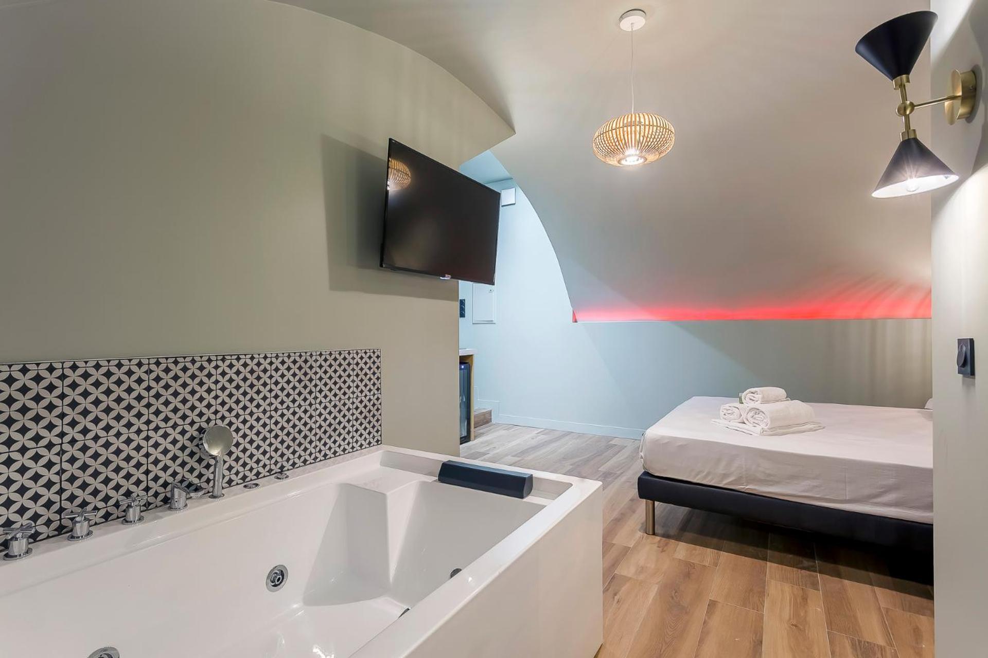 Suite Romantique Balneo Centre Lyon Exteriör bild